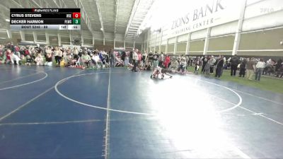 88 lbs Cons. Round 2 - Decker Harmon, Payson Lion Wrestling Club vs Cyrus Stevens, Western Slope Elite