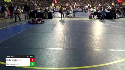 85 lbs Round Of 16 - Bryce Harrington, Portage vs Grayson Joseph, Mars