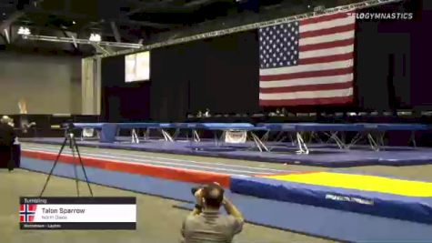 Talon Sparrow - Tumbling, North Davis - 2021 USA Gymnastics Championships