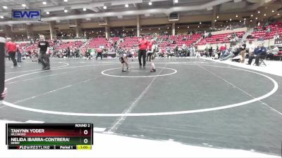 60 lbs Round 2 - Tanynn Yoder, Hillsboro vs Nelida Ibarra-Contreras, Derby
