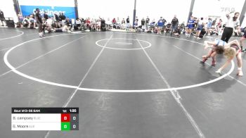 94 lbs Quarterfinal - Bronco Campsey, Blue Wave vs Grady Moore, Team Alien UFO