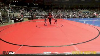 37 lbs Quarterfinal - Thomas Castaneda, El Paso Texas Wrestling Club vs Kaliko Bernal, Top Rank