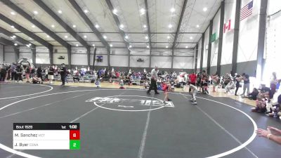 53 lbs Rr Rnd 3 - Maximus Sanchez, Victory Wrestling-Central WA vs Jacob Byer, Cowa