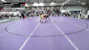 197 lbs 1st Place Match - Logan Cole, Missouri vs Landon Dobson, Central Missouri