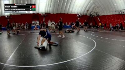 156-157 lbs Round 2 - Tristan Dauner Olson, Rochester Century vs Jason Rogers, Franklin Central Flashes