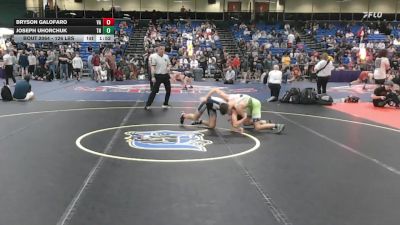 126 lbs Round Of 128 - Bryson Galofaro, VA vs Joseph Uhorchuk, TN