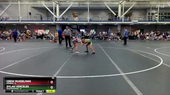 72 lbs Round 7 (10 Team) - Dylan Verceles, Headhunters vs Crew Musselman, Kraken