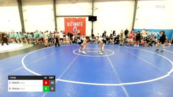 135 lbs Final - Carson Walsh, Edge Black vs Brock Weiss, Meatballs