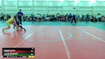 138 lbs Round 6 (10 Team) - Jimmie Bailes, GT Alien - 2 vs Julian Ruggieri, Cow Rock WC