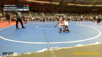 84 lbs Quarterfinal - Kingston Perez, ATT / Mocco Wrestling vs Tripp Farrington, CP Wrestling