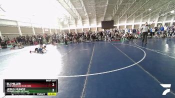 50 lbs Champ. Round 1 - Eli Miller, Juab Wrestling Club (JWC) vs Jesus Munoz, Thunder Ridge Outlaws