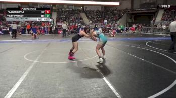 110 lbs Cons. Round 1 - Lily Parker, Wakeeney Wrestling Club vs Laken Little, South Central Punisher