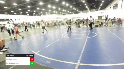 46 lbs 5th Place - Diego Coor, Manu WC vs Hailey Howard, Gold Rush Wr Ac