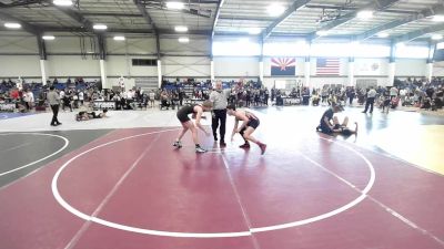 165 lbs Consi Of 8 #1 - Cayden Fahey, Combs Coyotes vs Kal-El Fluckiger, Valiant College Prep