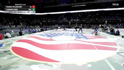 Quarterfinal - Conner Zens, Redfield vs Kaden Holzbauer, Parkston