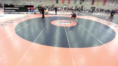 160 B Champ. Round 1 - Cameron Massie, Oklahoma State Club vs Sophia Sosa, Quincy