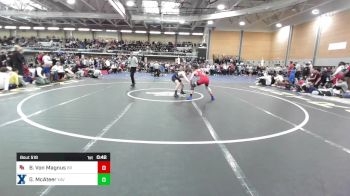 132 lbs Consi Of 4 - Brent Von Magnus, Bridgewater-Raynham vs George McAteer, Xaverian