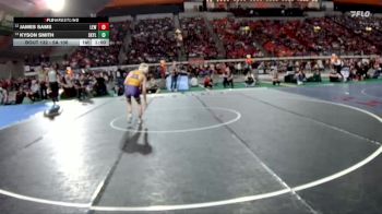 5A 106 lbs Cons. Round 1 - James Sams, Lewiston vs Kyson Smith, Skyline