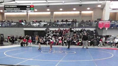 152 lbs Consi Of 8 #2 - Lydia Roberts, Manchester vs Manasvi Madala, Trumbull