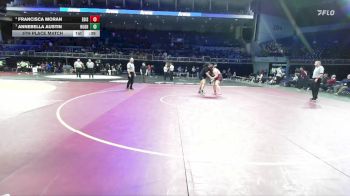 235 lbs 5th Place Match - Francisca Moran, Edison vs Annebella Austin, Hughson