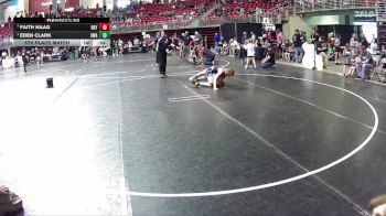 120 lbs 5th Place Match - Eden Clark, 308 Wrestling Academy vs Faith Haag, Lincoln Girls Wrestling
