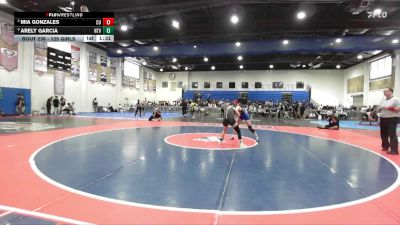 125 Girls Quarterfinal - Mia Gonzales, Central Union vs Arely Garcia, Holtville