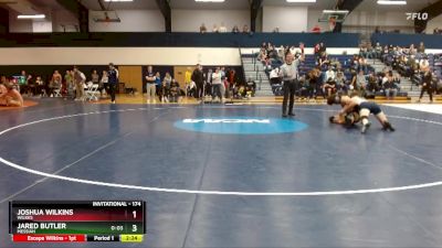 174 lbs Cons. Round 3 - Jared Butler, Messiah vs Joshua Wilkins, Wilkes