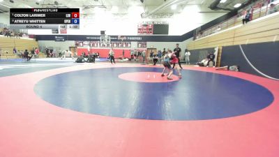 120 lbs Round 4 - Colton Larimer, Lee`s Summit North vs Atreyu Whitten, Open Mats Wrestling Club