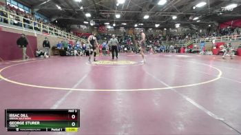 138 lbs Cons. Round 1 - George Sturer, Trinity vs Issac Dill, Gibson Southern