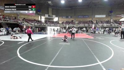 54 lbs Consolation - Beau Huskin, Pueblo West vs Roman Price, Valley Bad Boys
