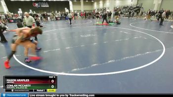 144 lbs Cons. Round 2 - Mason Arafiles, Arizona vs Conlan McCarty, Immortal Athletics WC