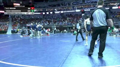 1A-175 lbs Champ. Round 2 - Noah Henderson, Sumner-Fredericksburg vs A.C. Roller, Riverside, Oakland