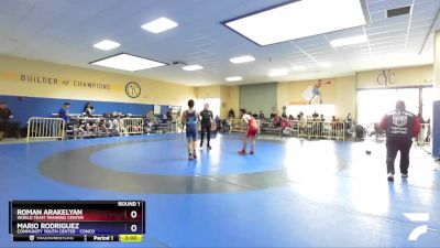 63kg/138.9lbs Round 1 - Roman Arakelyan, World Team Training Center vs Mario Rodriguez, Community Youth Center - Conco