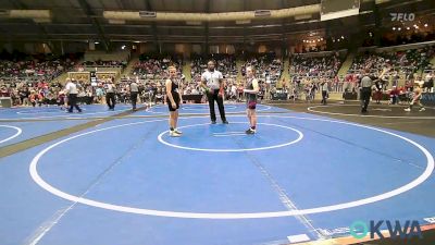 105 lbs Consolation - Lily Whitehead, Woodward Youth Wrestling vs Daisie Bledsoe, Woodland Wrestling Club