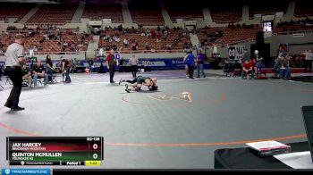 D2-126 lbs Quarterfinal - Jax Harcey, Bradshaw Mountain vs Quinton McMullen, Youngker HS