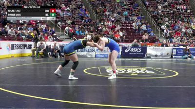 148 lbs Semifinal - Juliet Alt, Chestnut Ridge-G vs Paige Jox, Mt. Lebanon-G