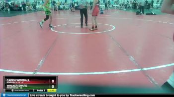 120 lbs Rd# 2 10:30am Friday - Walker Share, Minion Black vs Caden Woodall, Nebraska Elite