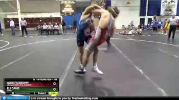 148 lbs Cons. Semi - Eli Davis, STMA vs Alex Fickbohm, Ubasa Wrestling Academy