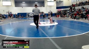 120G Quarterfinal - Braelyn Troxell, Colony High School vs Marley Jane Burns, Palmer High School