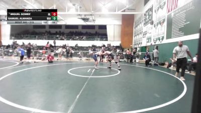 215 lbs Cons. Round 3 - Samuel Almanza, Warren vs Miguel Gomez, Hillcrest