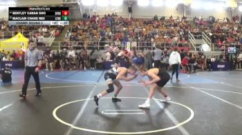 112 lbs Champ. Round 2 - Maclain Chase NE6, Lake Catholic Wrestling Club vs Bentley Canan SW3, Darke Valor Wrestling Club