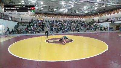 165 lbs Quarterfinal - Ethan Hague, Kelly Walsh vs Gabe Banister, Natrona County