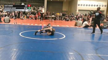 65 lbs Rr Rnd 4 - Jack Igneri, All I See Is Gold Academy - K3 vs Branson Shaw, Upper Township - K3