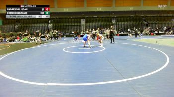 132 lbs Consi Of 8 #1 - Andrew Gilligan, Dos Pueblos vs Dominic Bozanic, Gilroy