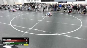 87 lbs Cons. Round 2 - Curran Meyer, Indee Mat Club vs Nick Payne, Boneyard Wrestling Academy