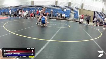 126 lbs Cons. Round 7 - Edward Goss, IN vs Harrison Haffner, OH