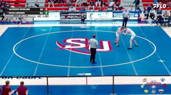 149 lbs 1st Place Match - Evan Lindner, Washington & Lee vs Jackson Rowling, Roanoke College