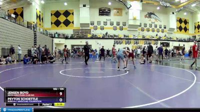 97 lbs Cons. Round 3 - Maddax Byrum, Warrior Regional Training Center vs Grant Kirkpatrick, Columbus East Wrestling Club