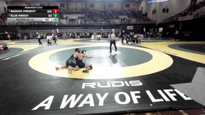 132 lbs Round Of 16 - Maddox Preskitt, Bishop Lynch High School vs Ellis Kirsch, Blair Academy