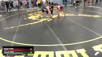 170 lbs Round 2 - Collin Peck, Soldotna Whalers Wrestling Club vs Ataas Chief, Alaska